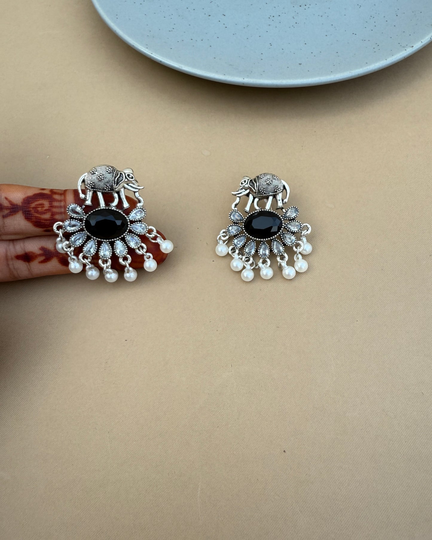 Itraa elephant theme earrings