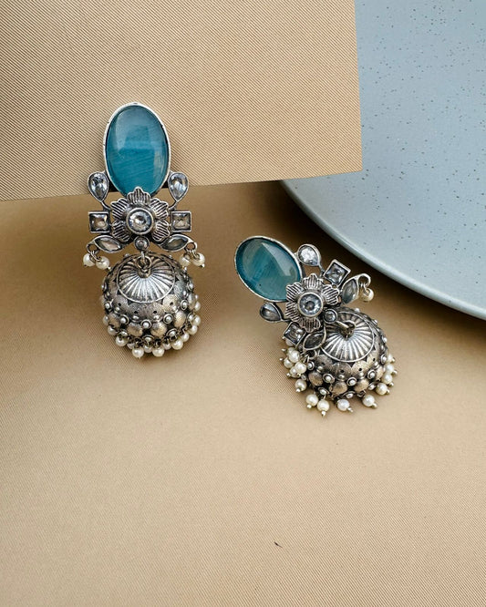 Tríona Earrings blue