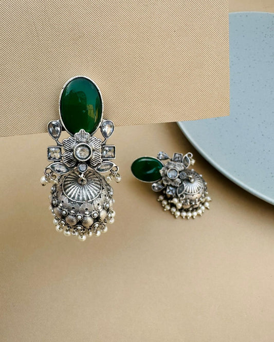 Tríona Earrings green