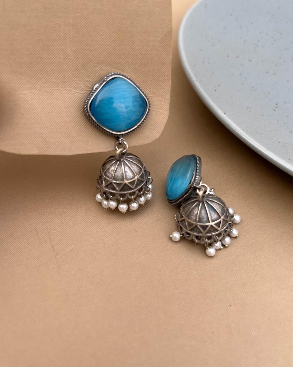 Narcisa Earrings Blue