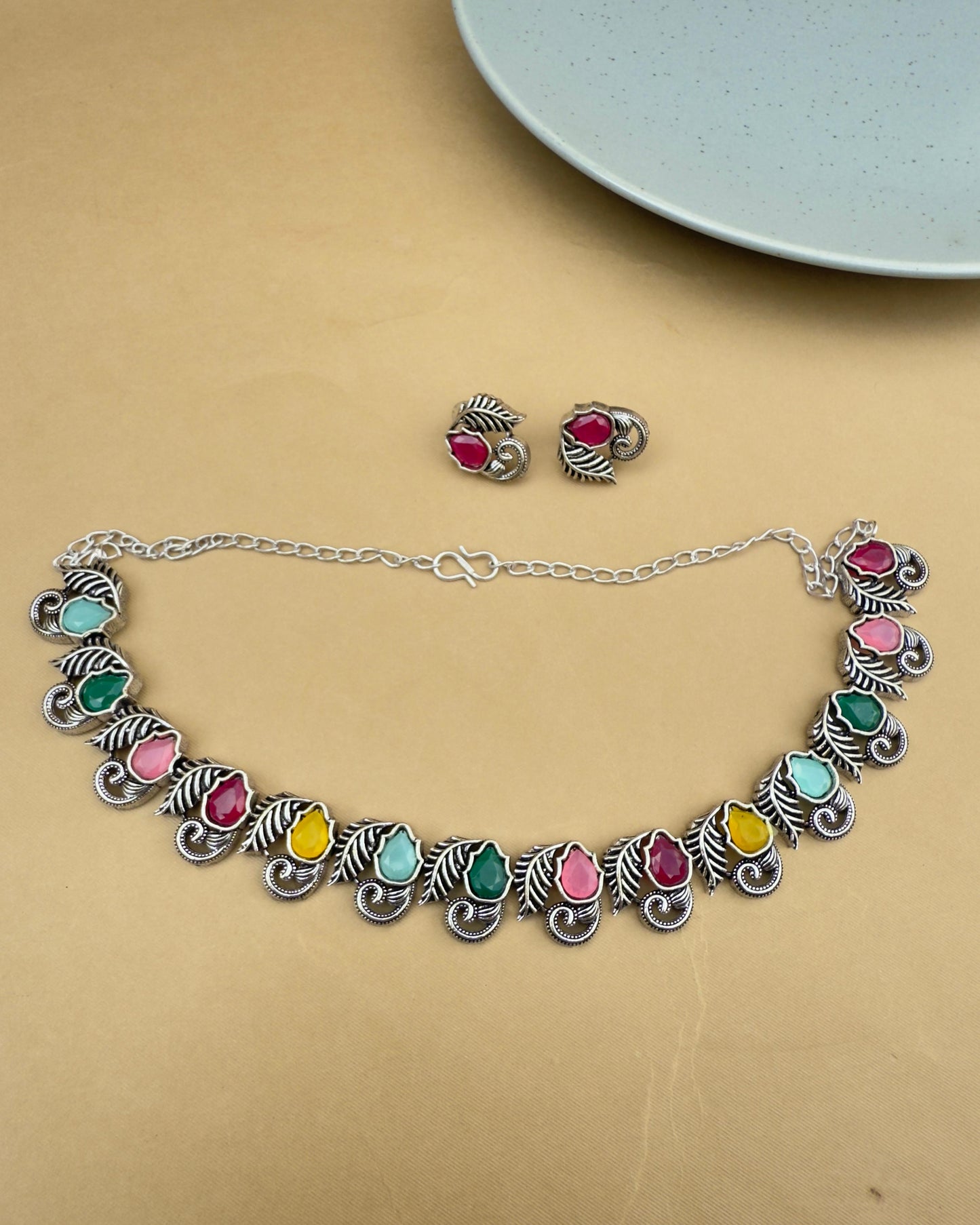 Lisette Necklace Set Multi